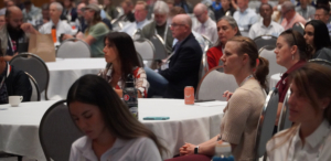 Zero-waste event signage and compost collection stations